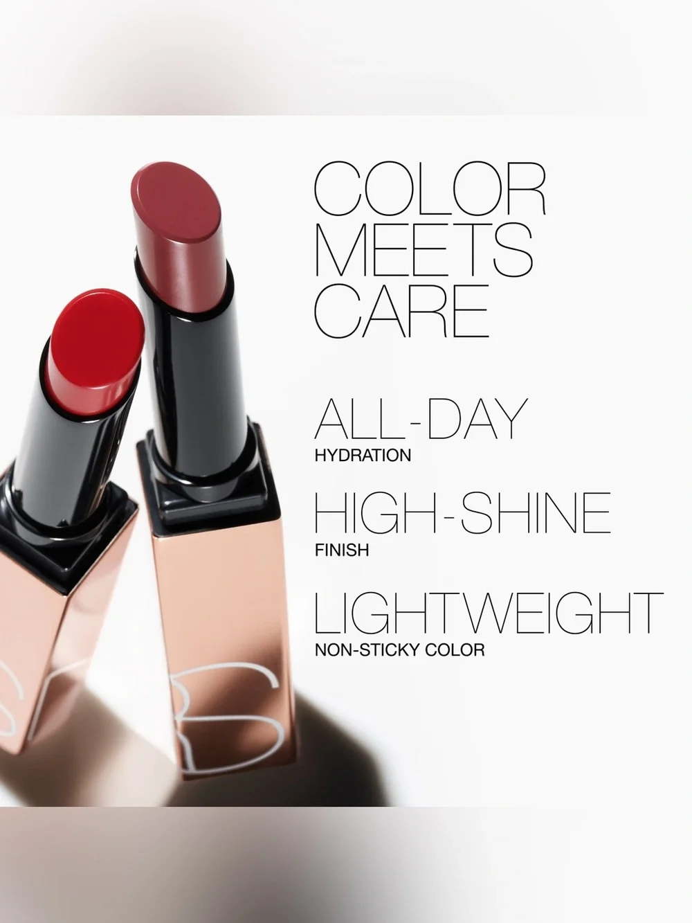 NARS afterglow Sensual Shine Lipstick